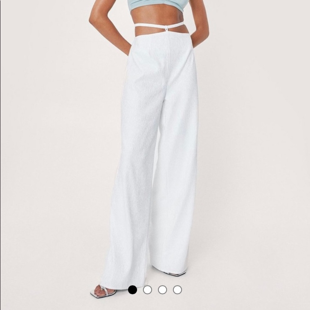 White Nasty Gal pants